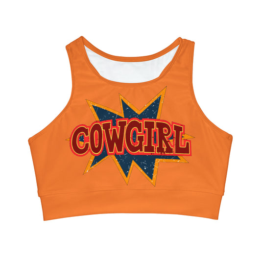 Something In The Orange Cowgirl Crop Tank