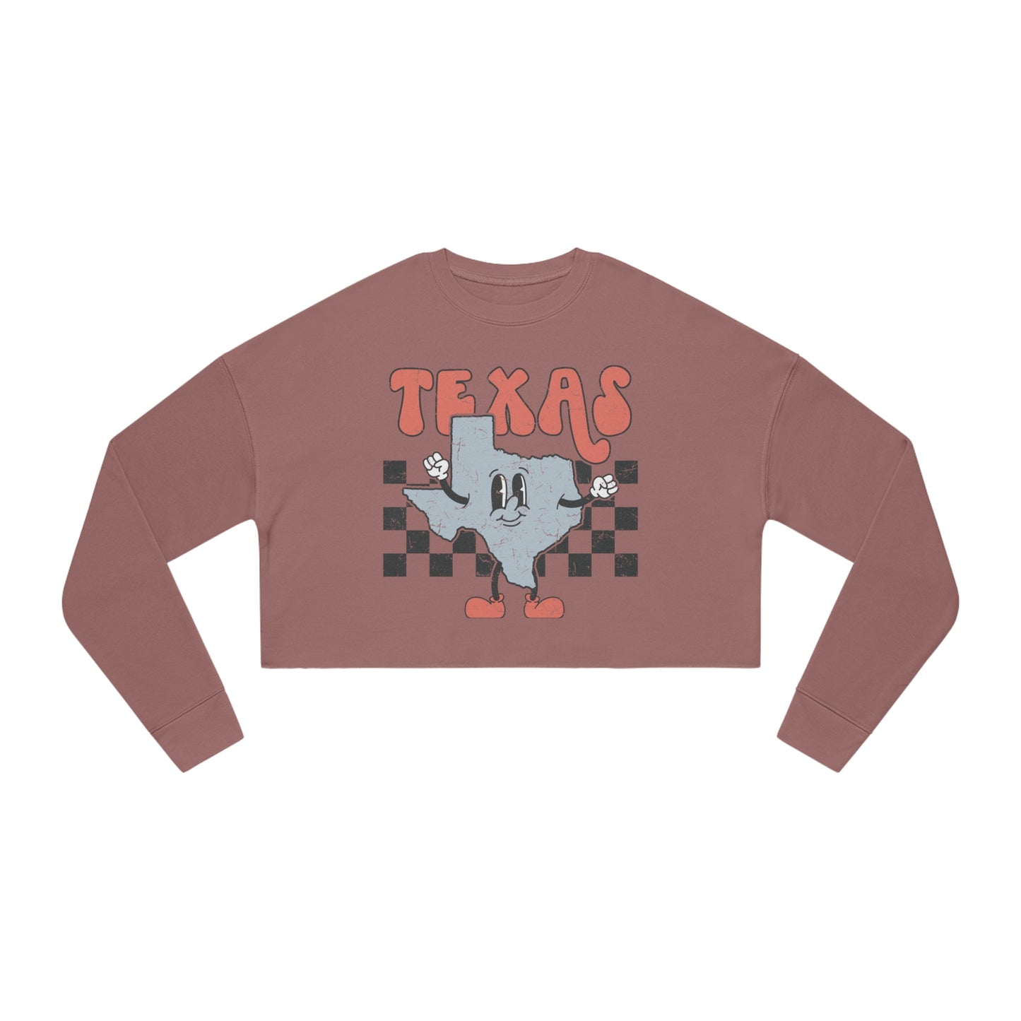 Texan Rebel Cropped Sweatshirt