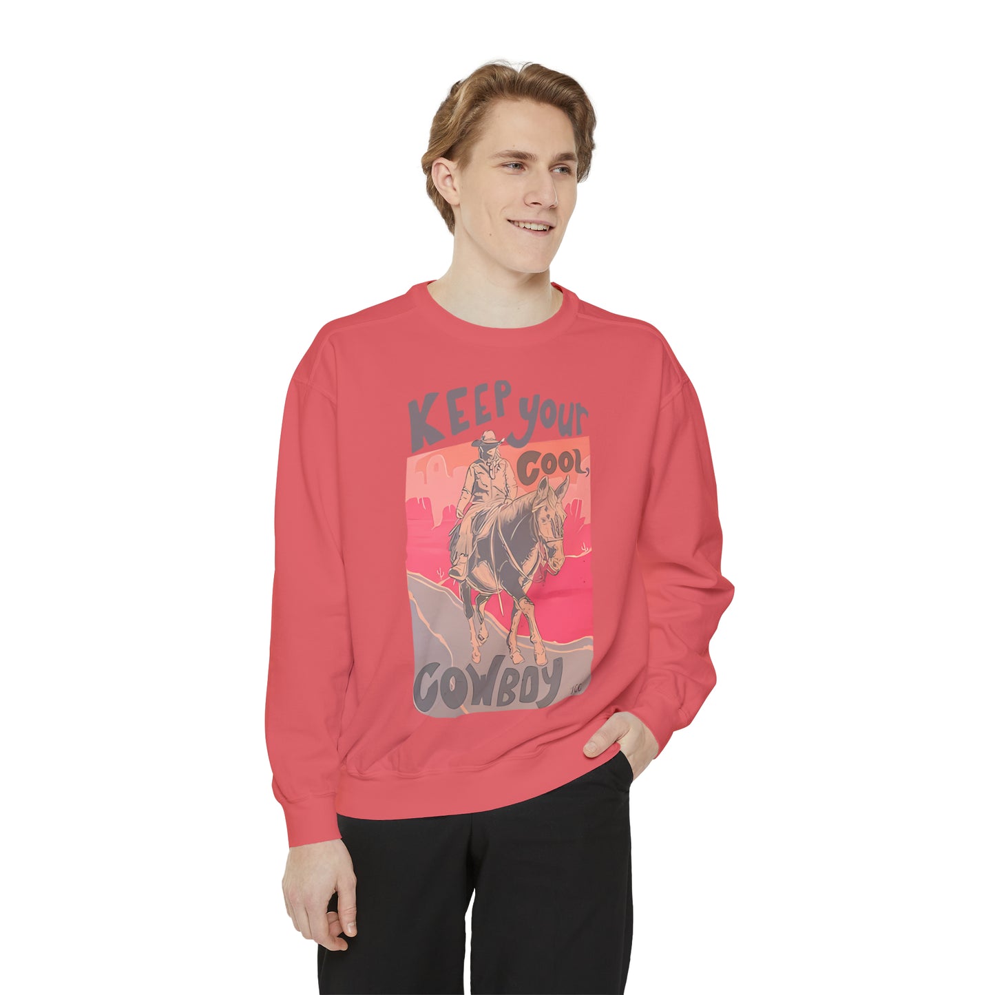 Keep Your Cool Cowboy Crewneck