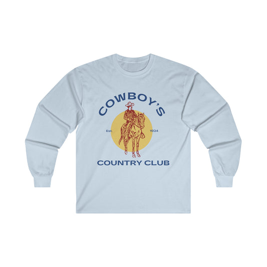 Cowboy's Country Club Ultra Cotton Long Sleeve Tee