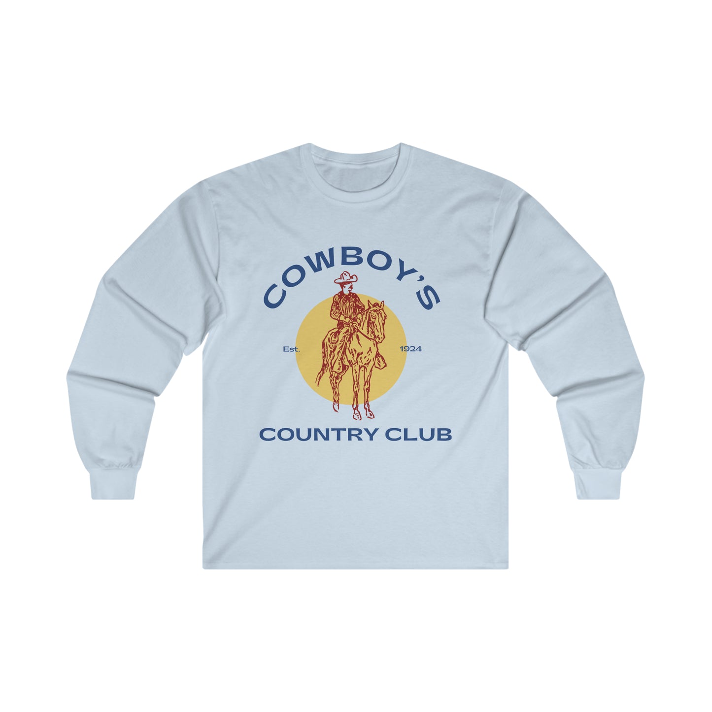 Cowboy's Country Club Ultra Cotton Long Sleeve Tee