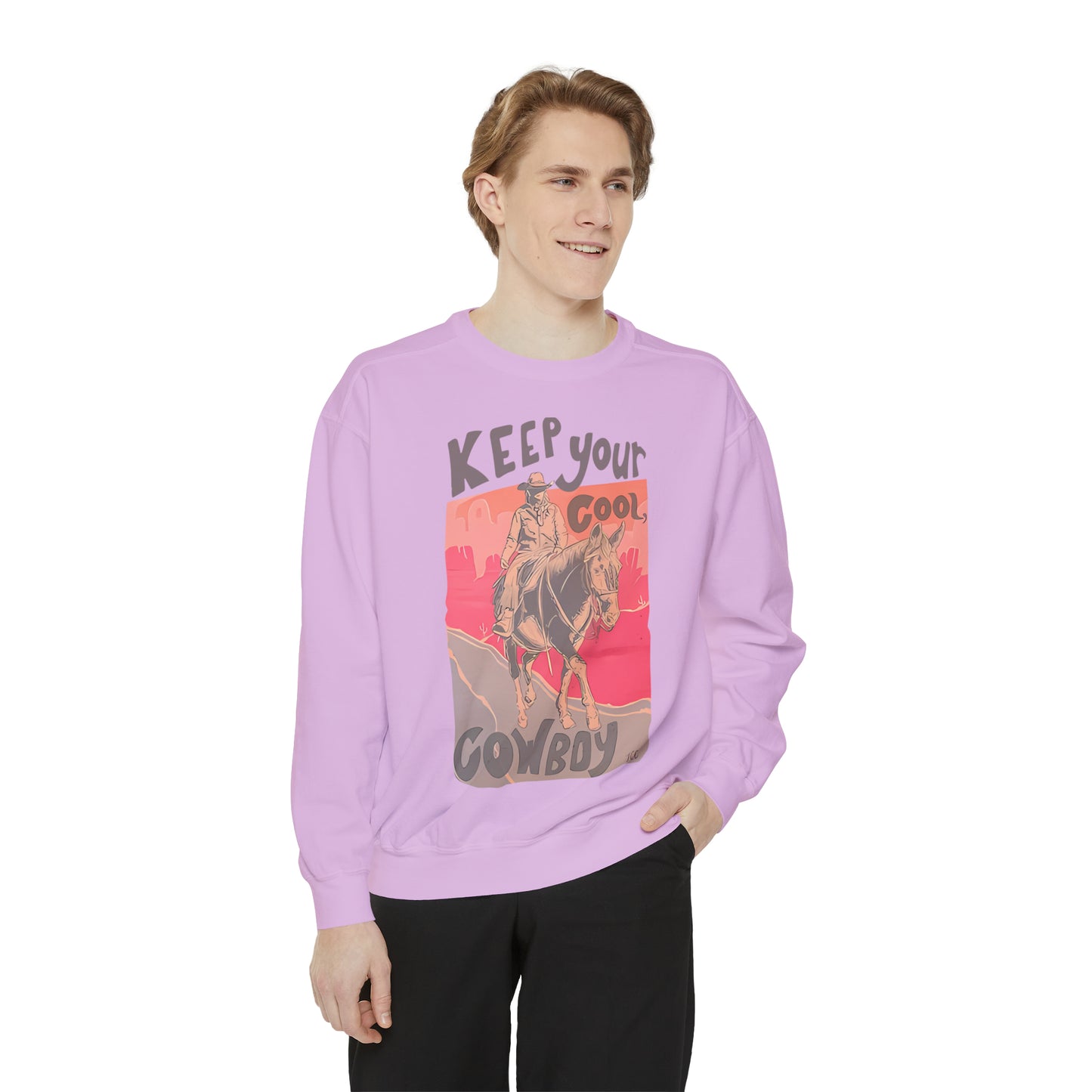 Keep Your Cool Cowboy Crewneck