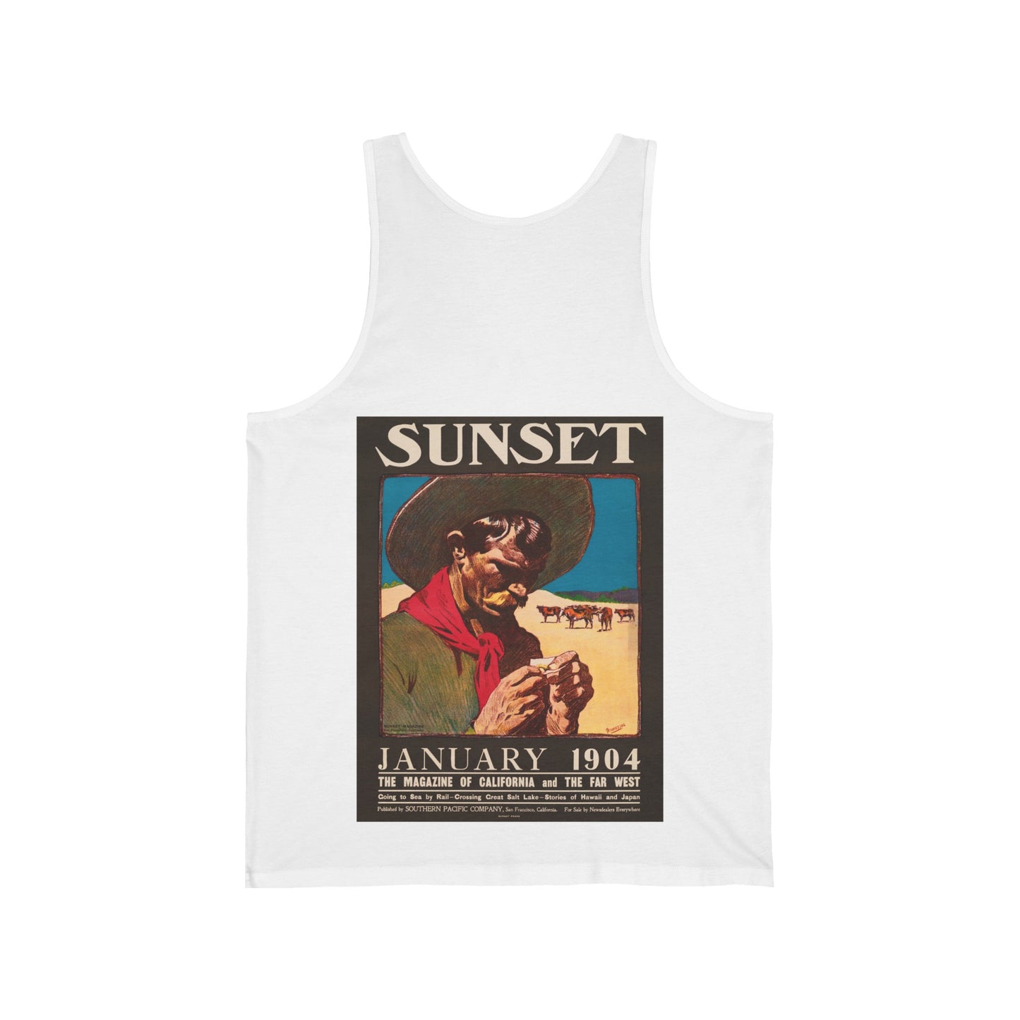 1904 Sunset Vintage Tank Top