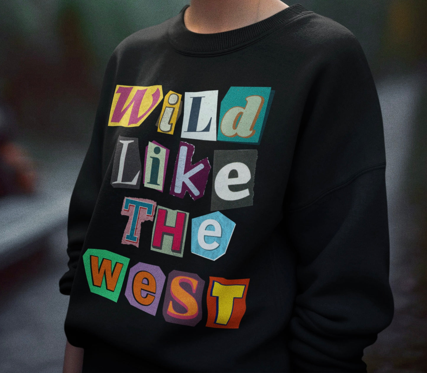 WILD LIKE THE WEST Crewneck