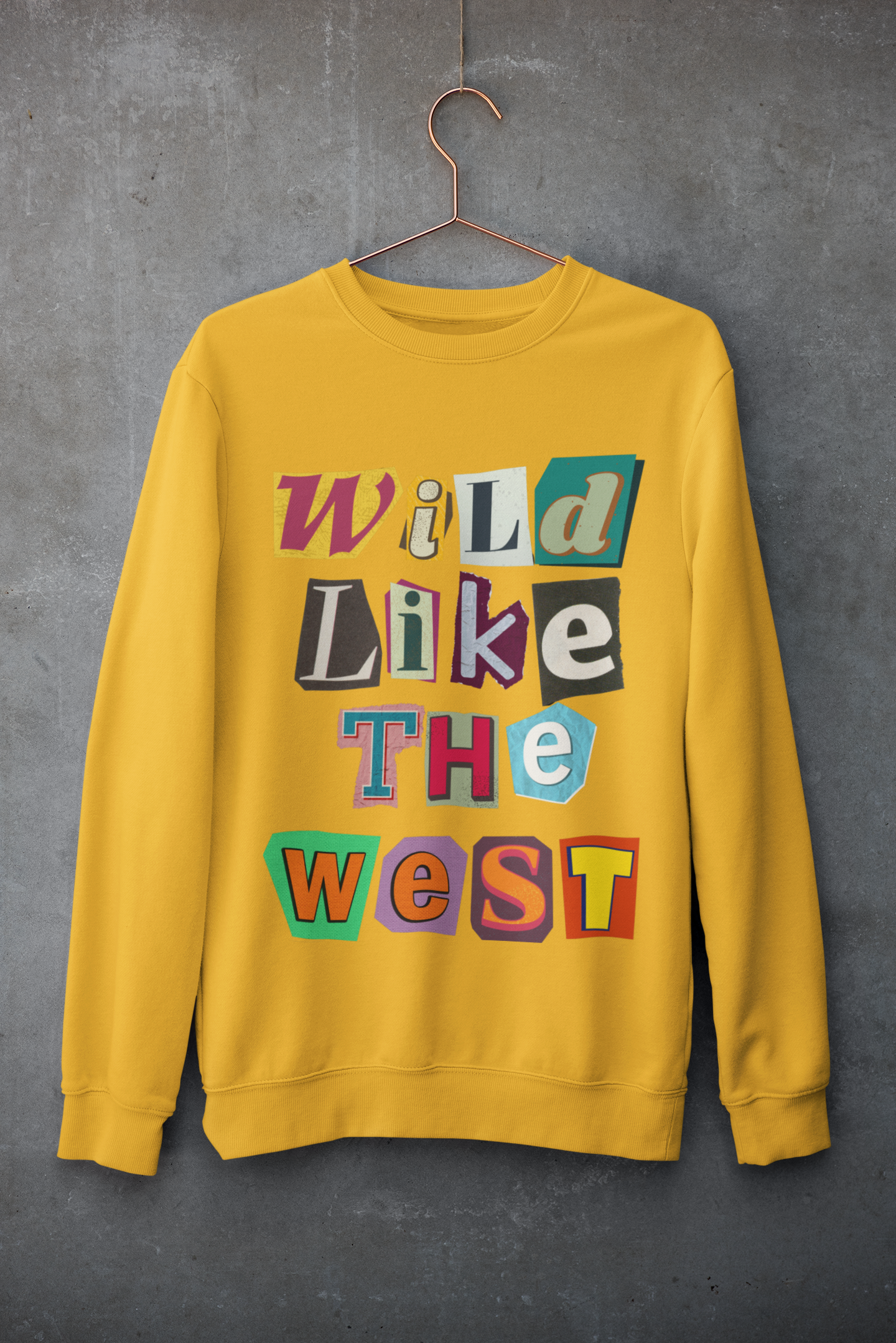 WILD LIKE THE WEST Crewneck