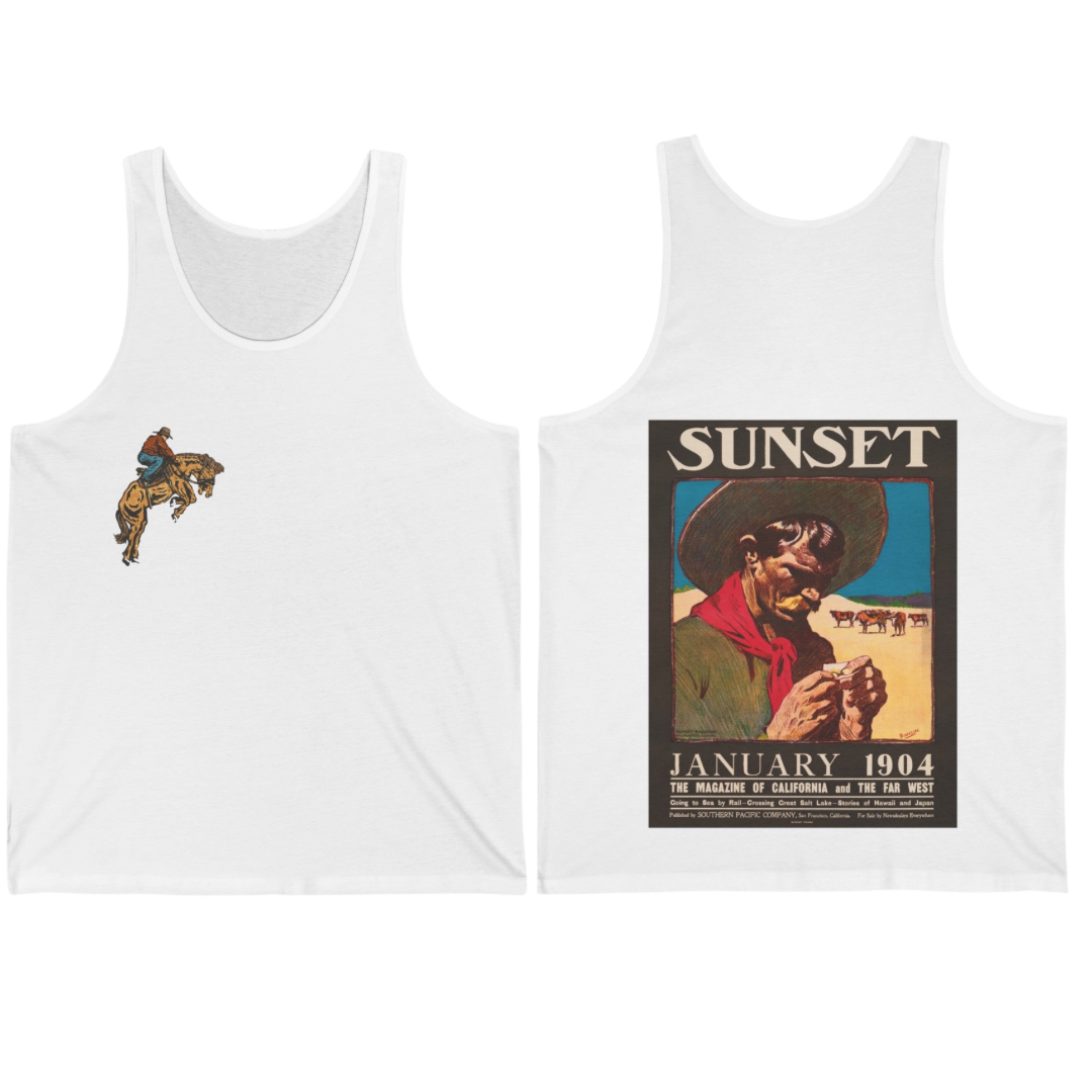 1904 Sunset Vintage Tank Top