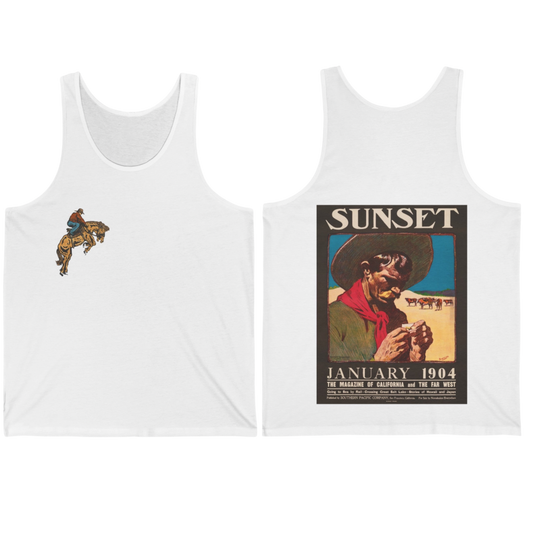 1904 Sunset Vintage Tank Top