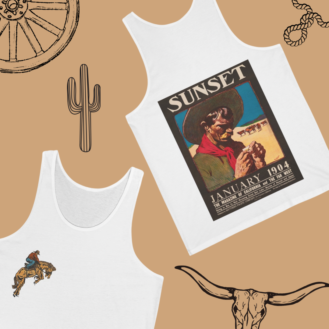 1904 Sunset Vintage Tank Top