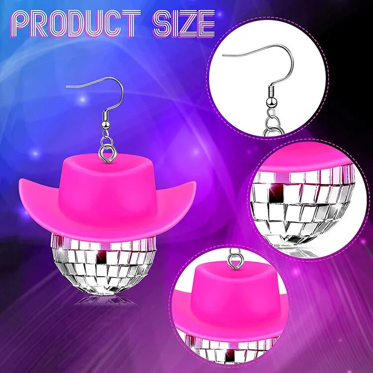 Disco Cowgirl Earrings